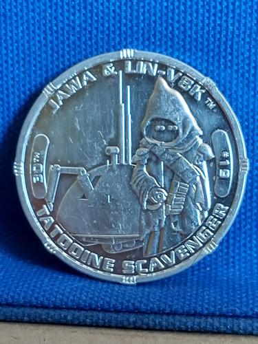 Hasbro 30th Anniversary Star Wars Coin Jawa & Lin-v8k (Usado)