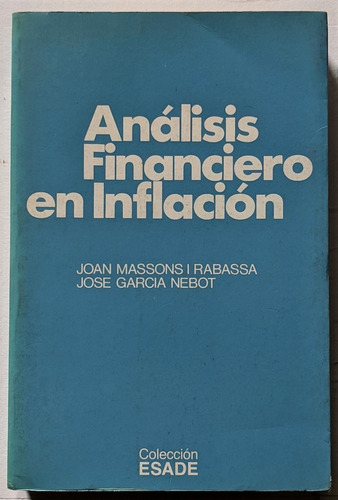 Análisis Financiero En Inflación Rabassa - Nebot 1988 Esade