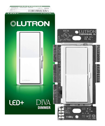 Interruptor Dimmer Led+ Diva Bombillas Led, Halógenas ...