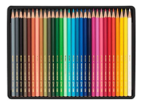 Imagen 2 de 2 de Carandache, Estuche Con 30 Colores Acuarela Fancolor