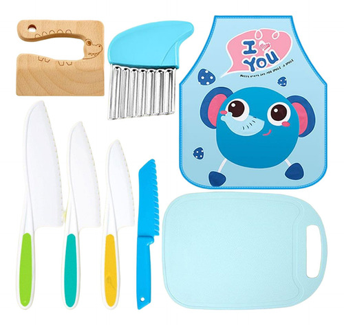 Juego De Utensilios De Cocina De 8 Piezas Para Aprender