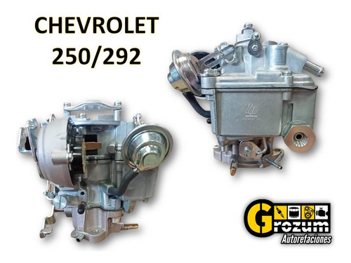Carburador Motor Chevrolet 250-292 De 1 Boca
