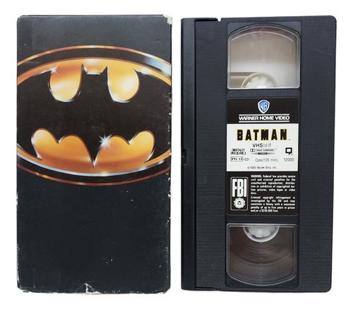 Batman Pelicula Vhs 1989 Ingles Keaton Nicholson The Joker