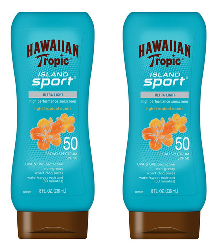 Locin De Proteccin Solar De Hawaiian Tropic Island Sport, Ul