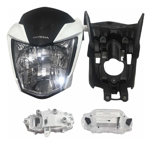 Frente Com Farol E Carcaças Do Painel Titan 169 2022 Branco