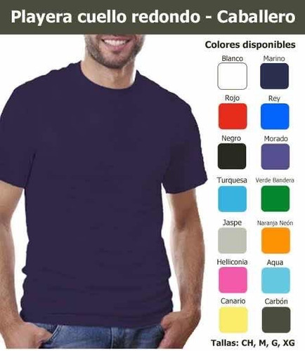 10 Playeras 100% Algodón
