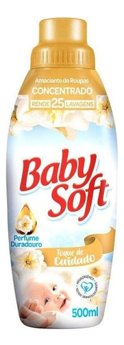 Amaciante Baby Soft Com Tq De Cuidado - Branco 500ml
