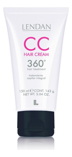 Lendan Cc Hair Cream 360 C/150ml Tratamiento Capilar 