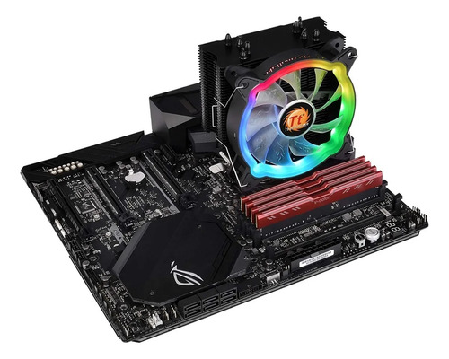 Poderoso Cpu Cooler Argb Amd Am5/am4 Intel Lga1851/1700/1200