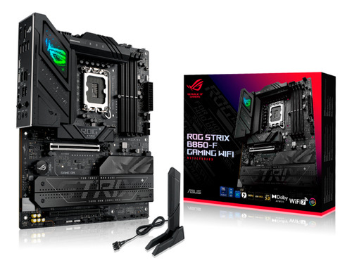 Placa Madre Asis Rogstrix B860-f Gaming Wifi, Ddr5, Pcle 5.0