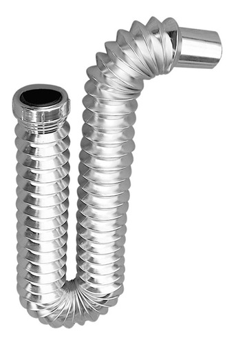 Fleximatic 3345 Extensión - Trampa Flexible De 80 Cm Color Plateado