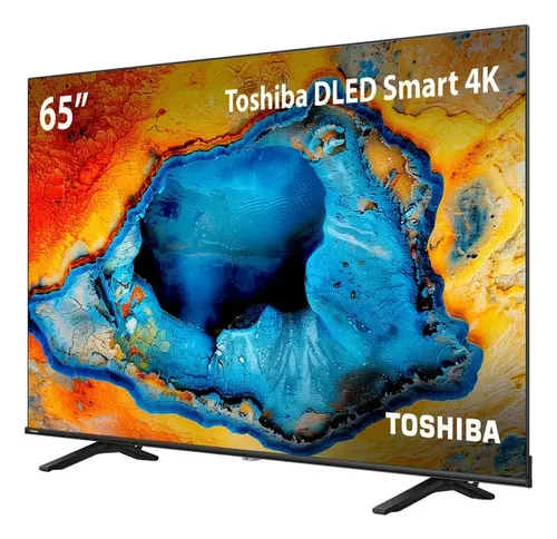 TOSHIBAテレビ Smart Tv Toshiba 65 4k Dled Tb032m Preto Wi-fi | MercadoLivre