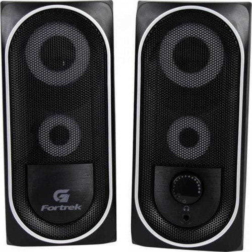 Imagem 3 de 3 de Caixa De Som Multimídia Gamer Black Hawk Rgb Fortrek G