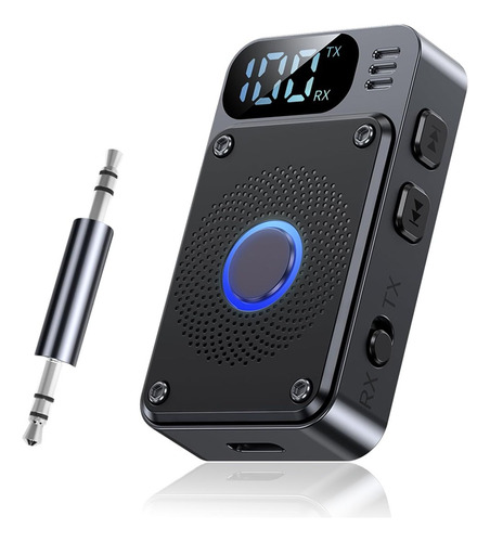 Receptor Bluetooth 5.4 Aux 3.5 Auto Coche Manos Libres