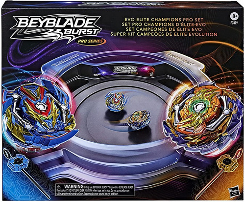 Imagen 2 de 3 de Beyblade Burst Evo Elite Champions Pro Series - Hasbro
