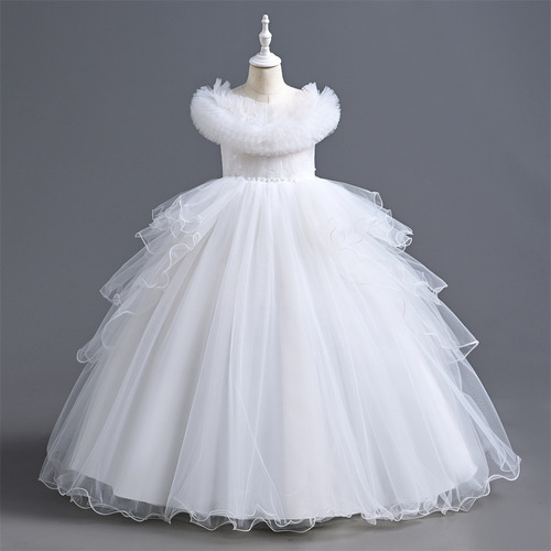 Vestido De Princesa Para Niños, Vestido Largo Para Niña