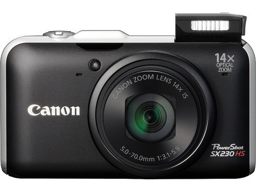 Câmera Digital Cânon Powershot Sx230 Hs Com Gps Optical Zoom