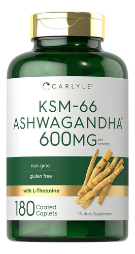Ashwagandha Ksm-66 600 Mg X 180 Comprimidos