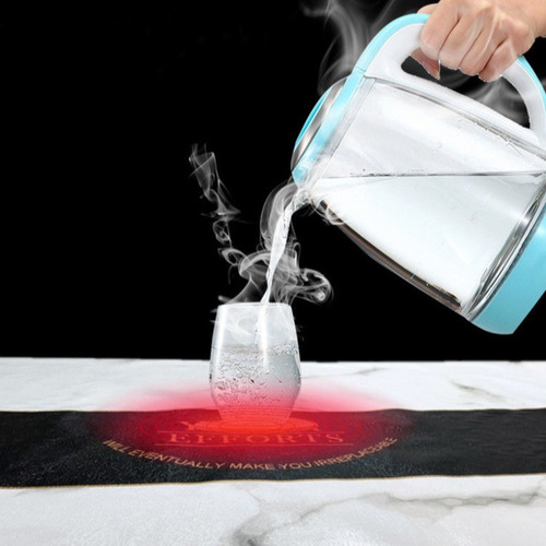 Mantel Rectangular De Alta Calidad Con Textura De Mármol Par