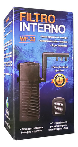 Wfish Filtro Interno Wf-33 - 450 L/h - 110v