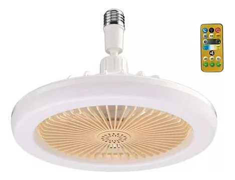 Lampara Led Con Ventilador 30w (3 Tonos De Luz)