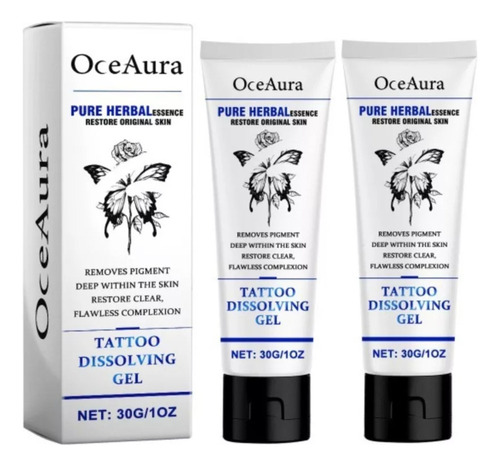 Crema Para Eliminar Tatuajes En Crema, 2 Unidades