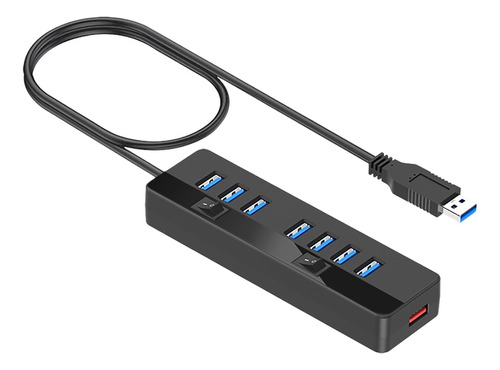 Hub Usb Uno Para Siete Interfaces Múltiples Usb3.0 5 Gbps+us