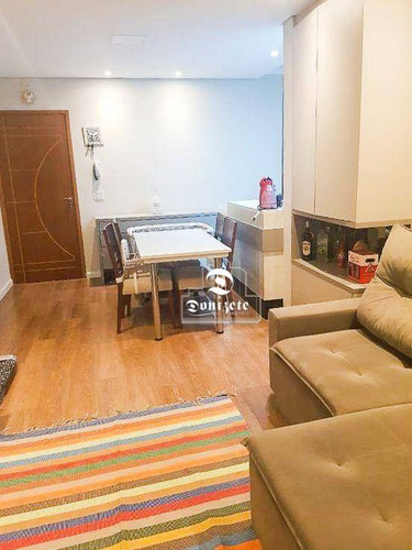 Imagem 2 de 30 de Cobertura Com 3 Dormitórios À Venda, 166 M² Por R$ 599.000,00 - Campestre - Santo André/sp - Co11830