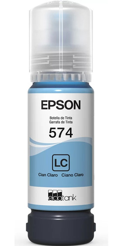 Refil Epson 574 Ciano Claro Original - T574520