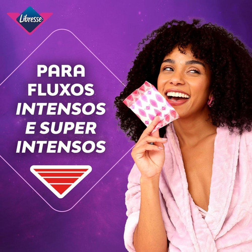 Absorvente Com Abas Libresse Noturno Boa Noite 8 Unidades