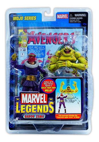 Toy Biz Marvel Legends Mojo Series Baron Zemo 2006 Edition