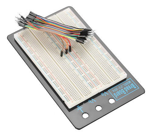 Protótipo Pcb Breadboard 1660 Points Holes Plug In Test Bed
