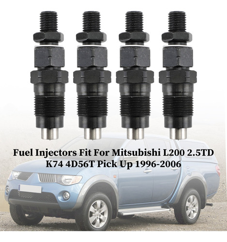 W Camión Diesel Para Mitsubishi L200 L400 Con 4 Inyectores
