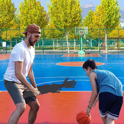 Entrenador De Defensa De Baloncesto Guardia De Bloqueo De Ba