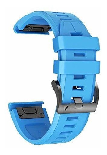 Notocity Bandas Fenix 5x Plus/fenix 6x Sport Silicone - Azul