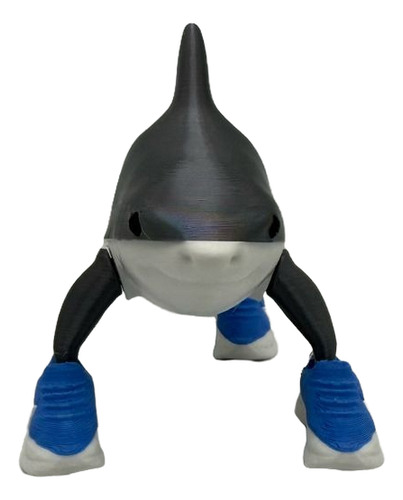 Muñeco Meme Tralalero Tralala Tiburón Zapatillas Nike 3d