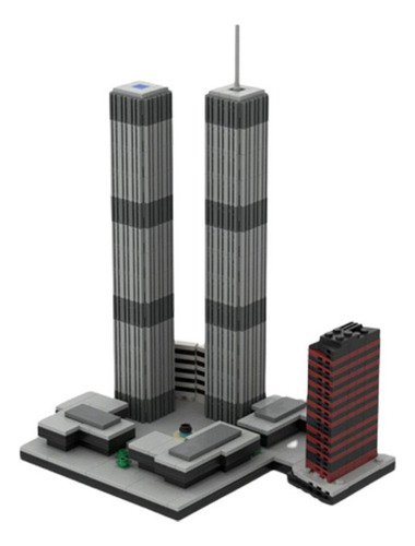Minibloques De Construcción Del World Trade Center, 982 Piez