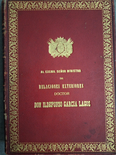 Anexos Relaciones Exteriores 1887 Pertenecio I. Garcia Lagos