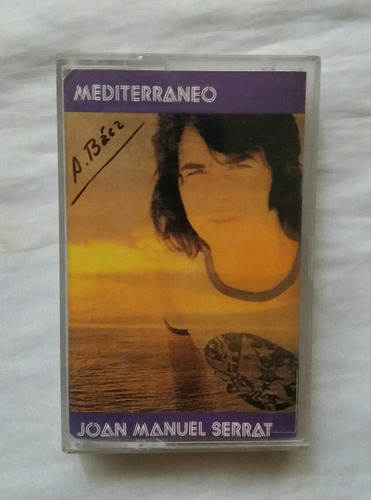 Joan Manuel Serrat Mediterraneo Cassette Original Oferta