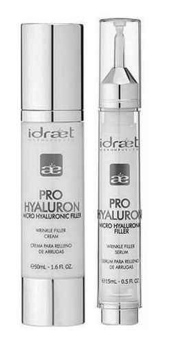 Kit X 2 Pro Hyaluron Relleno Arrugas Antiedad Suero + Crema