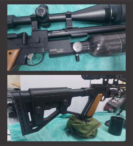 Pp750 5.5 Artemis Preparada Nova Carabina Pistola Custom Rtx