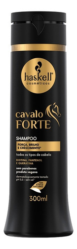 Haskell Cavalo Forte Sh Cond Leave Selante Complexo Kit