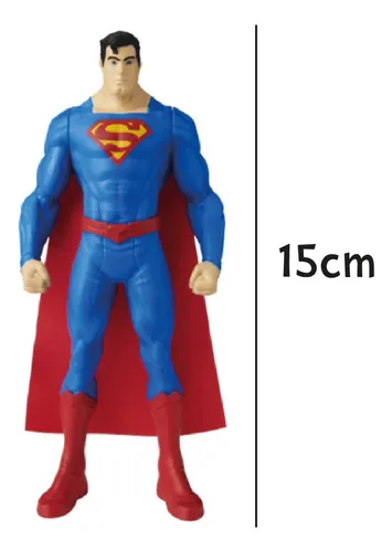 Mu eco Superman Dc Figura Articulada 15cm Juguete Original