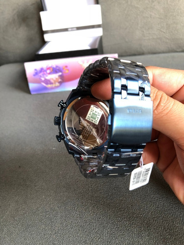 Relogio Guess W0522g3 Azul 100% Original Completo Com Caixa