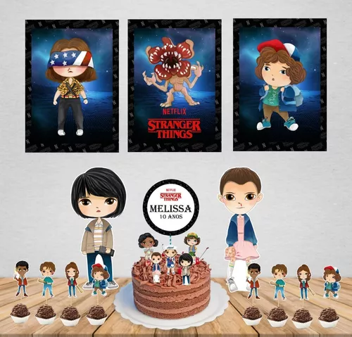 Kit Display De Mesa Festa Infantil Netflix