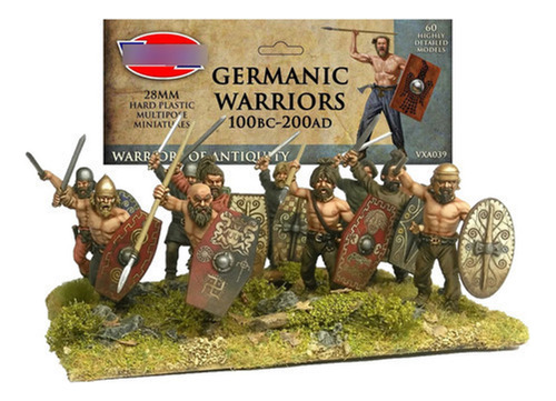 Caixa 60 Miniatura Germanic Warriors Victrix