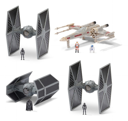 Star Wars Micro Galaxy Set Death Star Trench Run