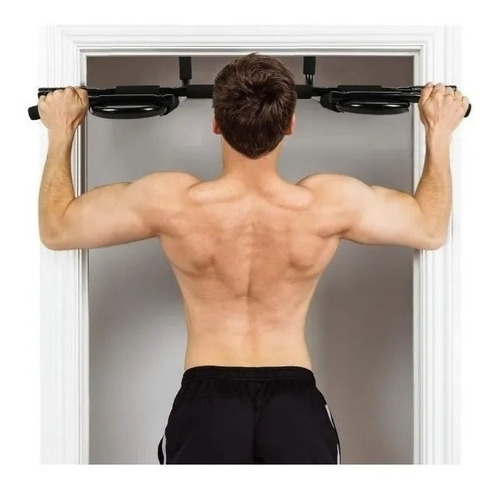 Imagen 6 de 6 de Barra De Ejercicios Para Marco De Puerta Gym Soporte 150kg