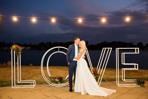 Como hacer letras gigantes 3D para bodas 