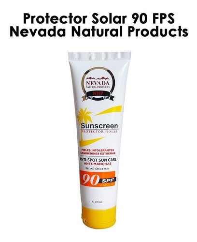 Protector Solar 90 Fps Nevada Natural Products